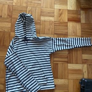 Alexander wang striped hoodie